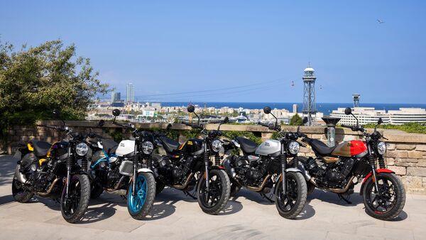 There are three variants and six colour options on offer with the Guerrilla 450. Royal Enfield Guerrilla 450