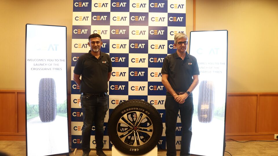 CEAT CrossDrive tyre launch 