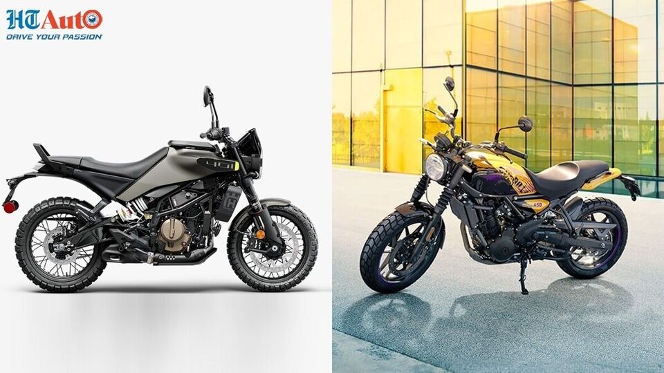 Royal Enfield Guerrilla 450 vs Husqvarna Svartpilen 401