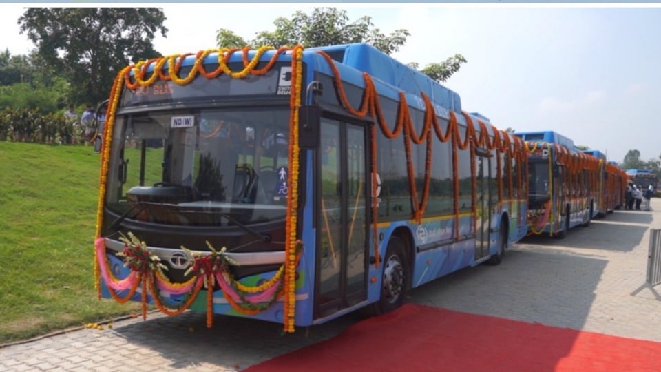 Delhi DTC electric bus