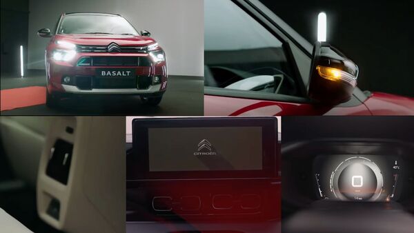 Citroen has revealed several features of its upcoming Basalt SUV through teaser images and videos. They show the SUV will come with an interior influenced by the C3 Aircross SUV.