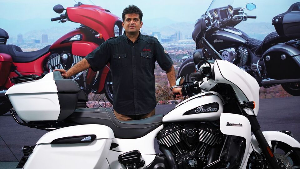Lalit Sharma Indian Motorcycles Polaris India