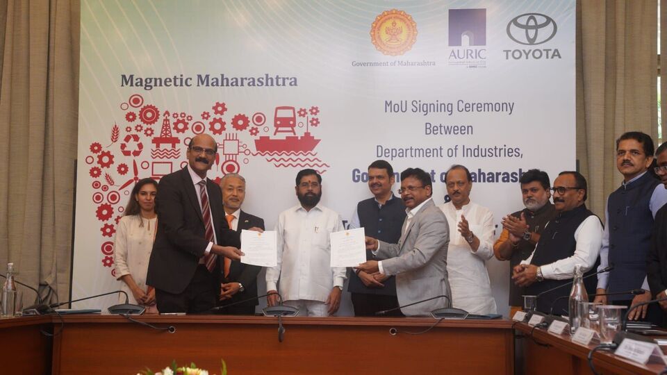 Toyota Maharashtra MoU