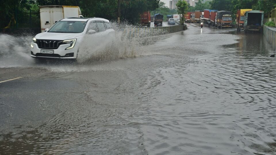Driving in rain