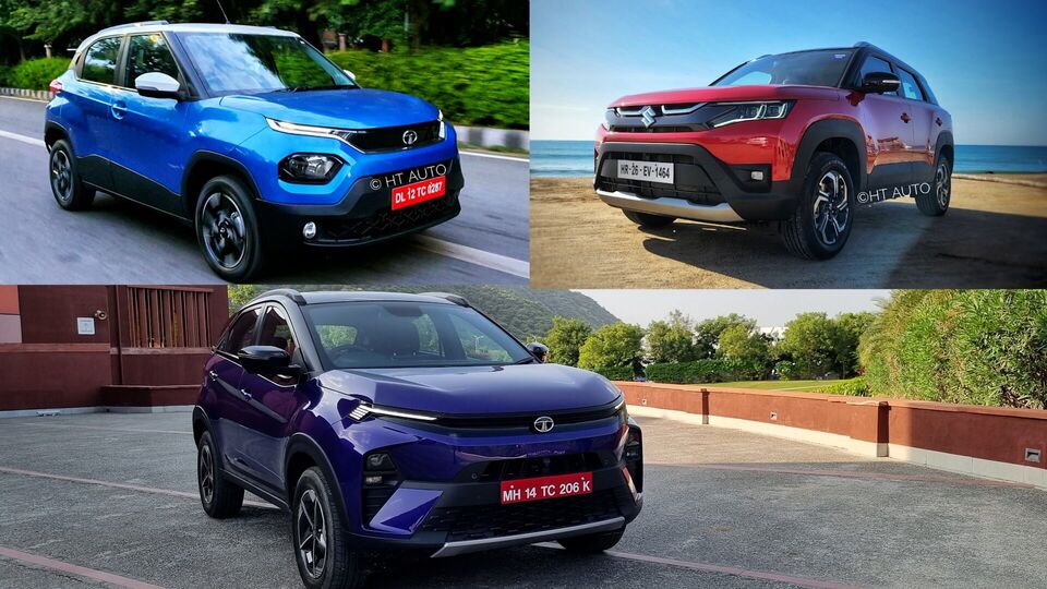 Tata Punch Nexon Maruti Brezza