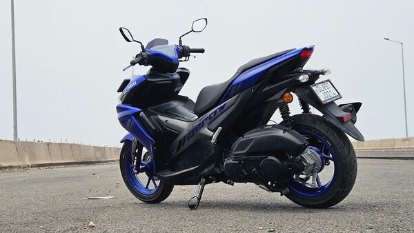 Yamaha has not made any cosmetic changes to the Aerox 155. 