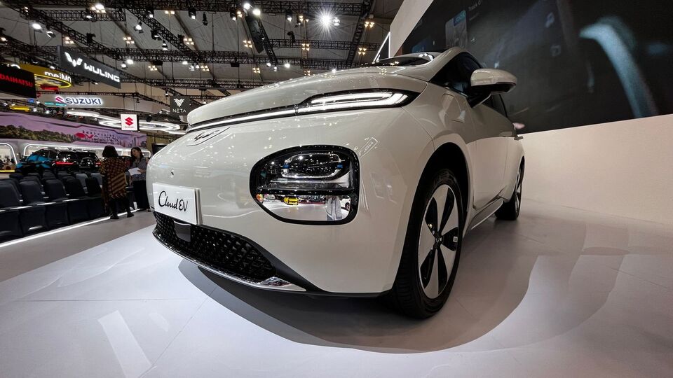 MG Cloud EV Indonesia Auto Show 1