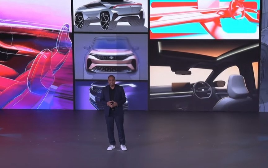 Tata Motors MD Shailesh Chandra during the launch event of Curvv EV. Shailesh Chandra