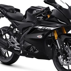 The 2025 Yamaha R15 for Indonesia gets a new all-black colour option along with Bluetooth connectivity 