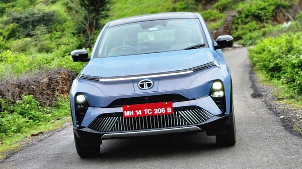 The front lighting system on the Curvv EV test unit often malfunctioned during this review drive, once again pointing to quality concerns. And this was not an intended function of cornering lights but even on straight stretches. Tata Curvv EV