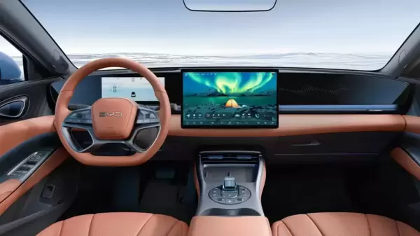 Despite the subtle changes at exterior including new design alloys and the visible Lidar hardware, BYD has updated the interior significantly. The automakers claims the updated interior of the Seal facelift now comes enriching the driver's experience through the new styling layout and new features as well.