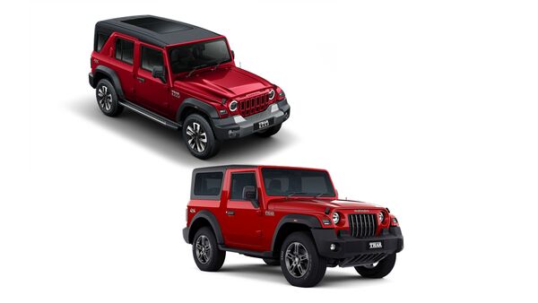 Mahindra Thar Roxx vs Thar RWD: Price comparison