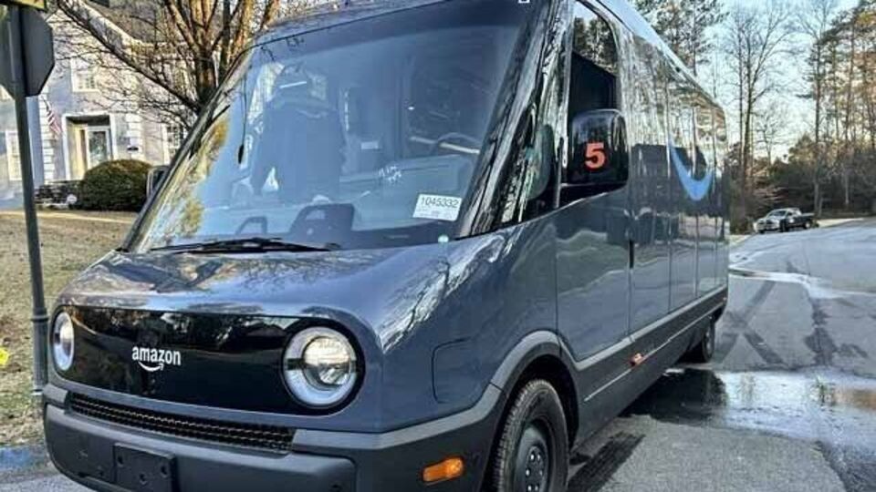 Rivian Amazon Van