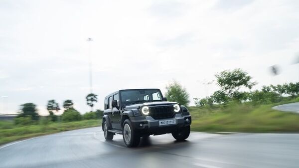 Our Thar test unit was the diesel with the automatic gearbox and it is instantly evident that there are mechanical updates here as well. Despite its bigger proportions, it now drives better in terms of stability and power buildup while a high drive position further helps its case.