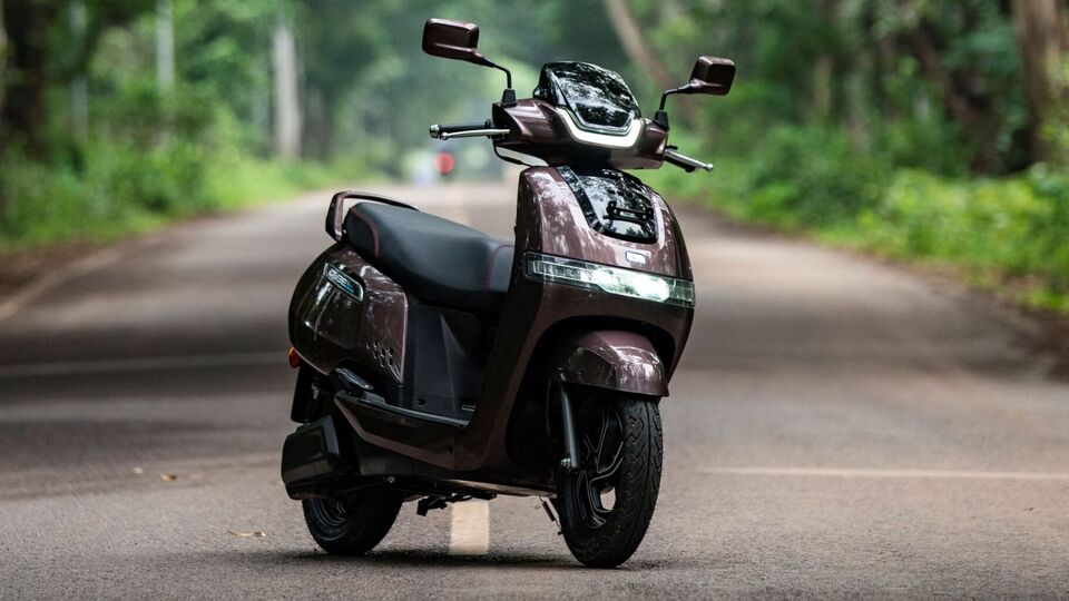 TVS iQube electric scooter