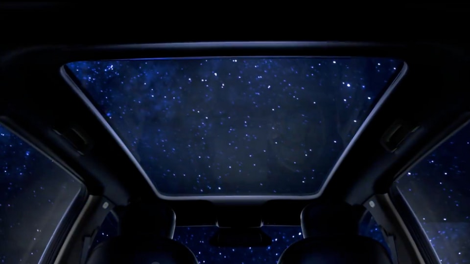 MG Windsor EV sunroof