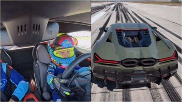 5-year-old makes unofficial record driving the Lamborghini Revuelto at 312 kmph