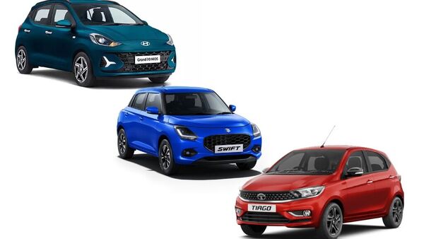 Grand i10 and Swift and Tiago