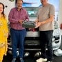 Anu Malik was recently spotted taking delivery of his new Range Rover Sport finished in a shade of Eiger Grey