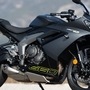 The Triumph Daytona 660 will arrive with a 660 cc three-cylinder liquid-cooled engine tuned for 93.8 bhp and 69 Nm of peak torque