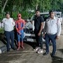 File photo of Delhi Traffic Police personnel with a person, dressed as Spiderman, arrested for dangerous driving on Dwarka roads, driving without pollution certificate and not wearing a seatbelt. Delhi Police will relaunch Traffic Prahari app to help citizens report more such cases besides incidents of traffic violations and road rages. (Delhi Police)