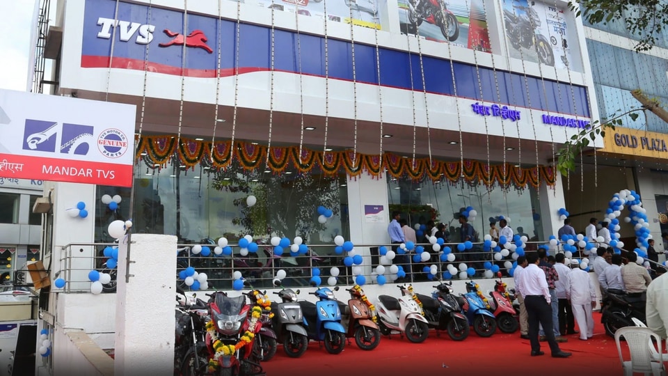 TVS Motor showroom
