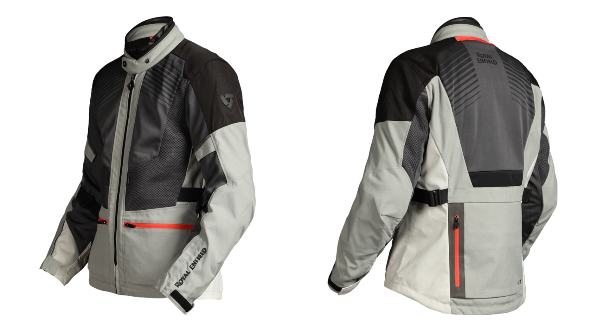 The Sahara H2O is a multi-season jacket and is for those who don't want to choose between a waterproof or a mesh motorcycle jacket Royal Enfield RevIT Sahara Air Jacket