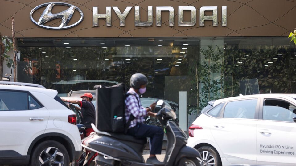 Hyundai car showroom