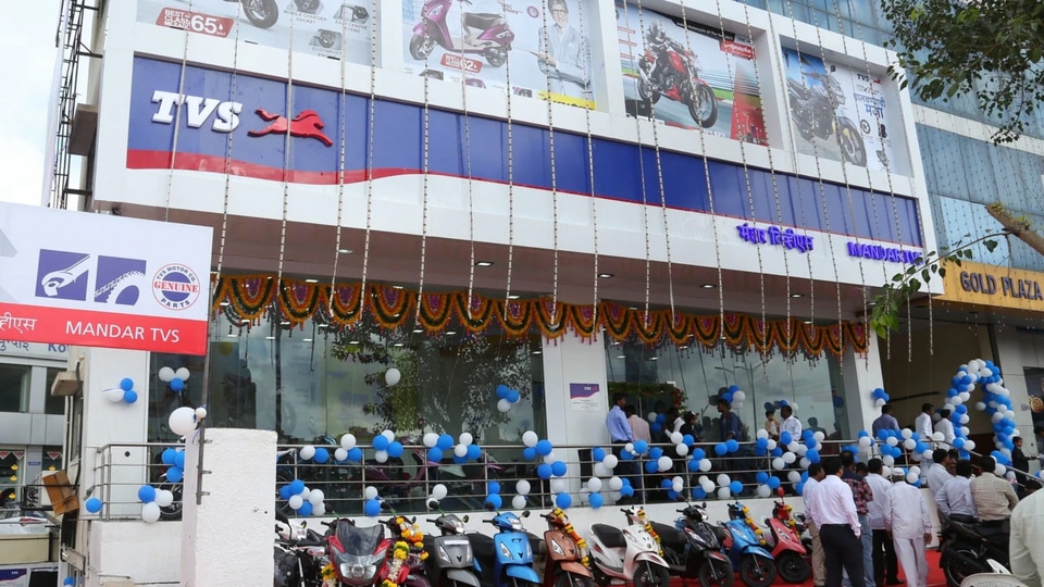 TVS Motor showroom
