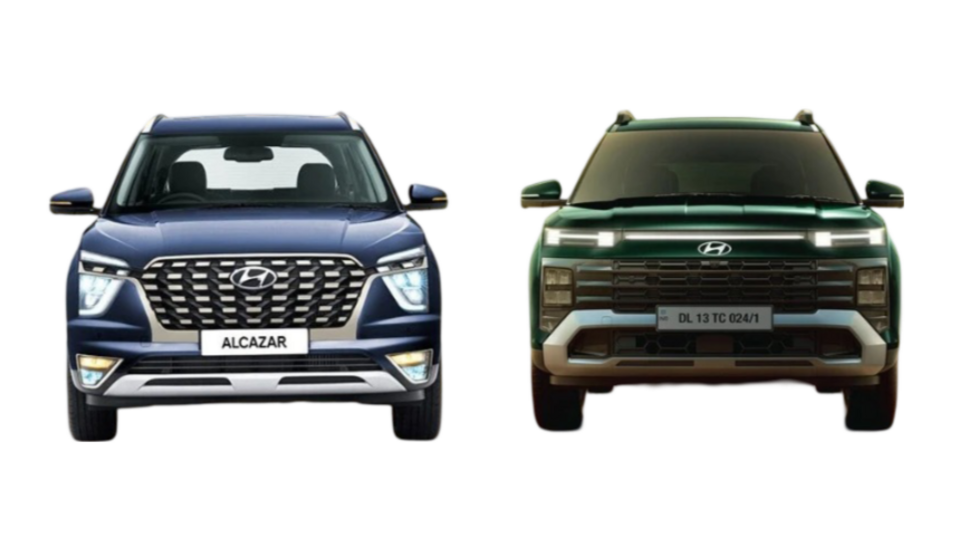 Hyundai Alcazar old vs new