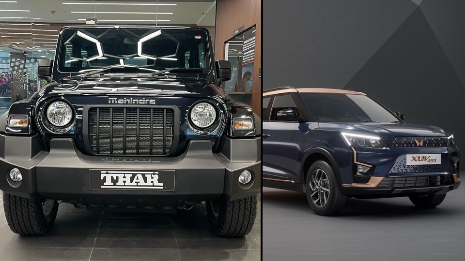 Mahindra and Mahindra offers discounts on the Thar and the XUV400