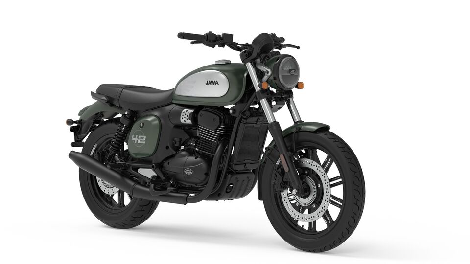 Jawa 42 chassis