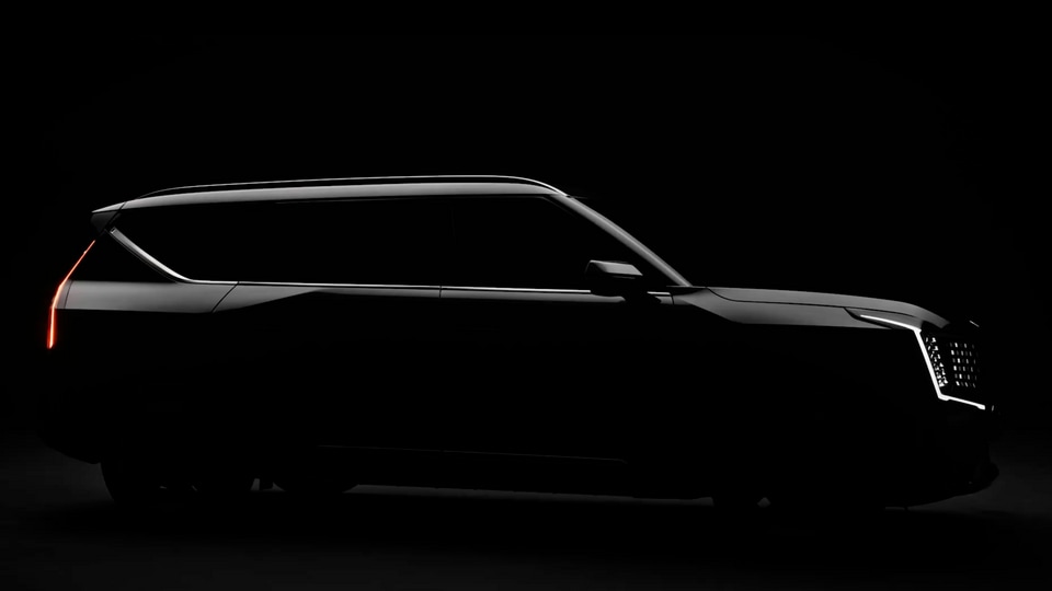 Kia EV9 launch teaser