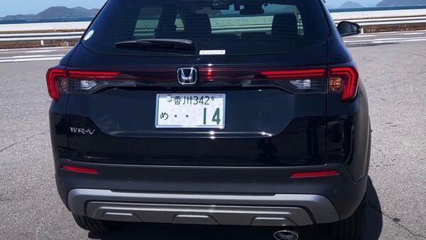The Japan-spec variant also doesn't feature the i-vtec badge at the rear. An exhaust tip can also be seen in the WR-V. However, there are not too many changes here in comparison to the India-spec Elevate.