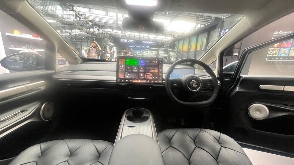 MG Windsor EV cabin