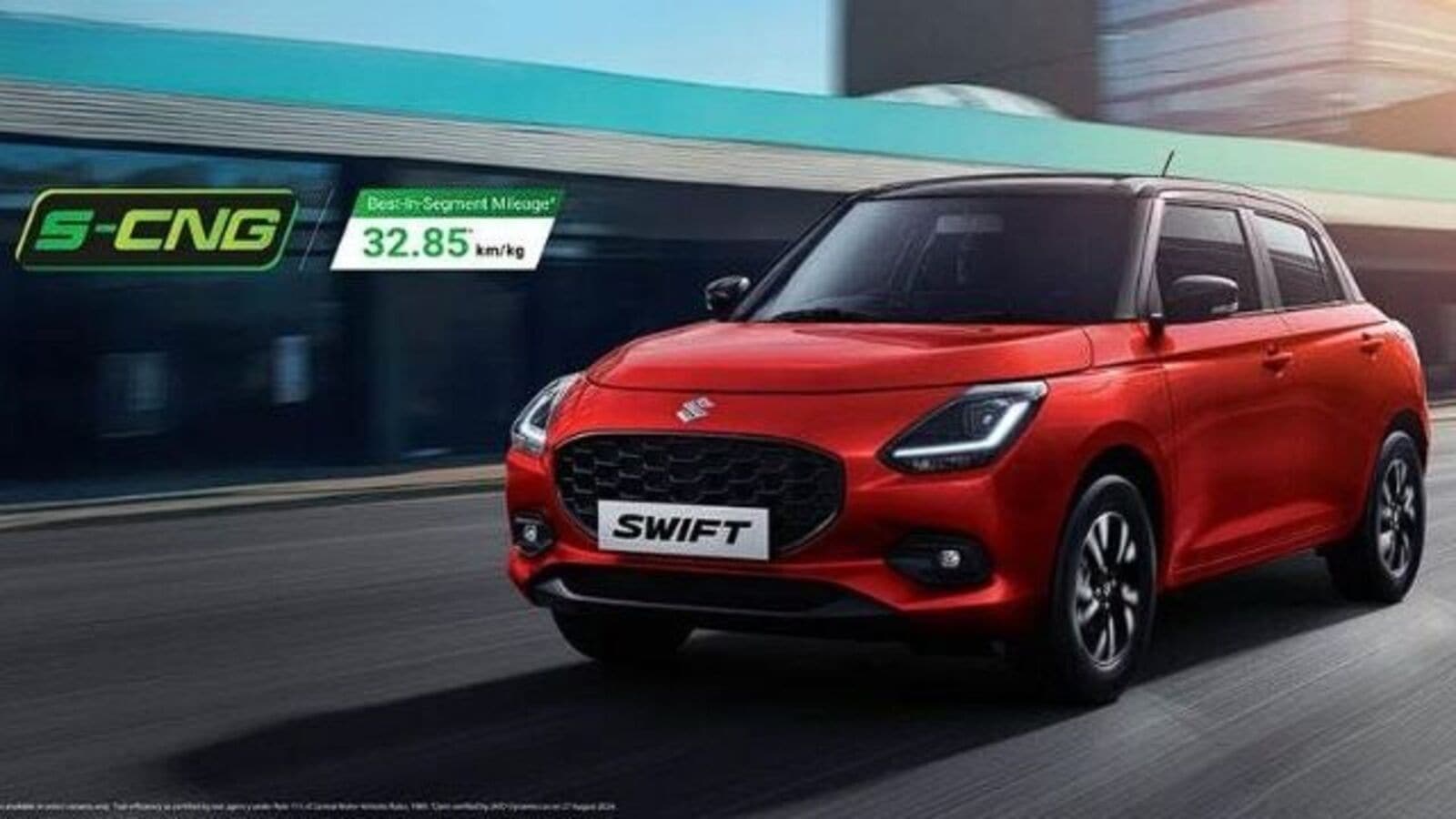 Maruti Suzuki Swift CNG launched at ₹8.19 lakh, delivers 32.85 km/kg