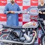 Rajasthan's first BSA Gold Star 650 handed over to Prince Lakshyaraj Singh Mewar of Udaipur