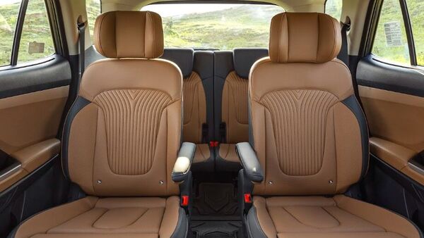 While also available in the seven-seat layout, the Alcazar is its most comfortable in the six-seat layout as seen here.