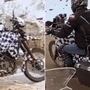 The Hero XPulse 210 is expected to get a new engine and chassis with better performance and highway capability over the current XPulse 200 4V (Instagram/csh2301)