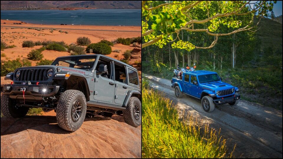 2025 Jeep Wrangler and 2025 Jeep Gladiator