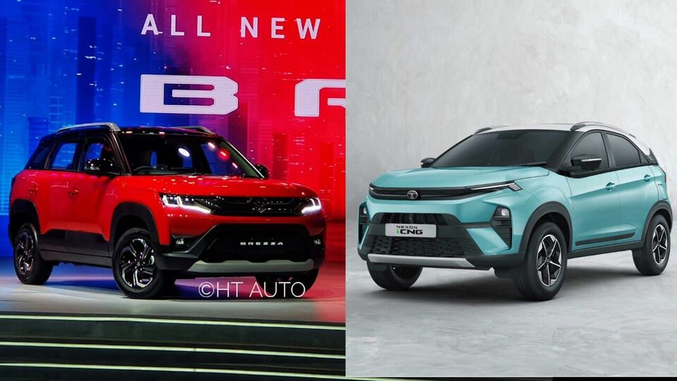 Tata Nexon iCNG vs Maruti Suzuki Brezza CNG
