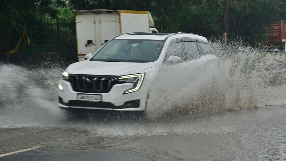 Driving in rain