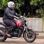 The Triumph Speed T4 is the most affordable motorcycle from the manufacturer but it's not a cost-cut version of the Speed 400. There's a different character to the roadster instead  (Aatman Singh for HT Auto)