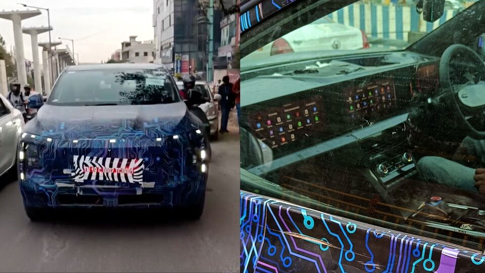 Mahindra XUV e9 electric SUV