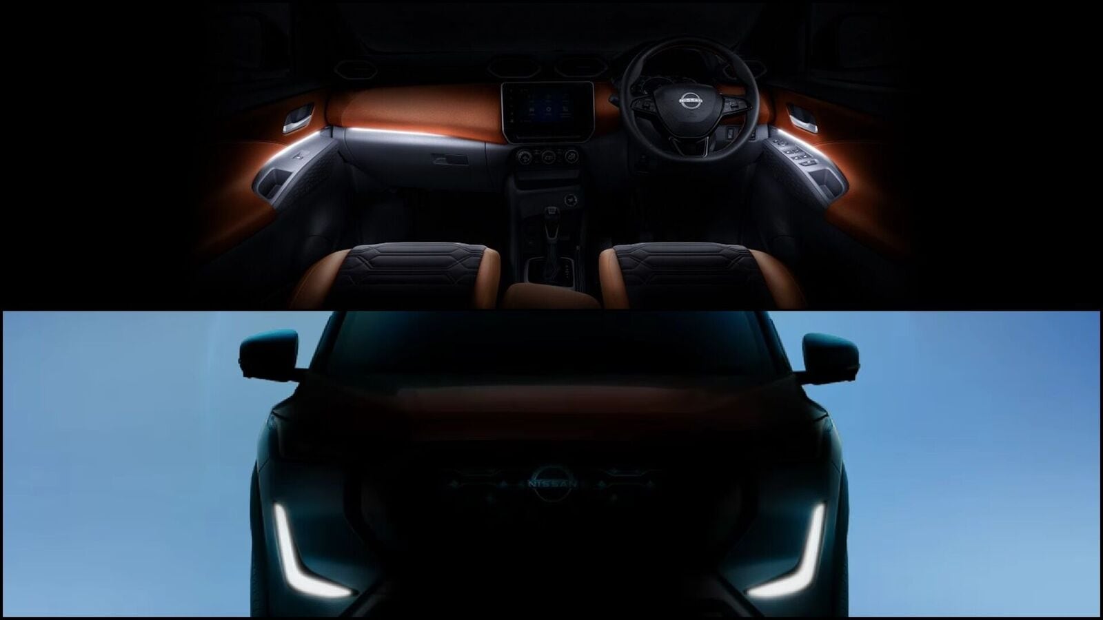 Nissan Magnite facelift interior revealed in new teaser ahead of launch