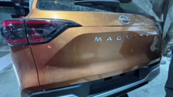 There are minimal changes to the rear of the Nissan Magnite facelift.