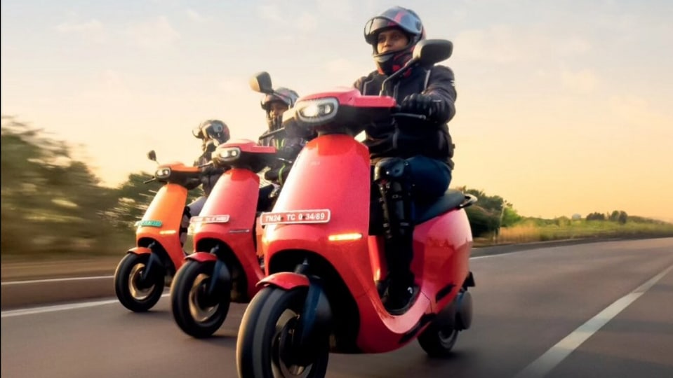 Ola Electric scooters