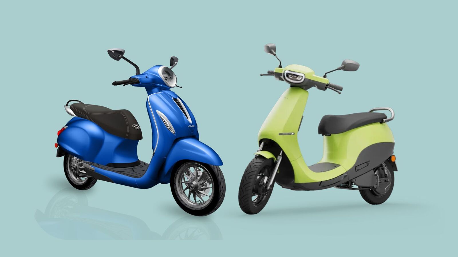 Bajaj Chetak Blue 3202 vs Ola S1 Air: Specs, features and price compared