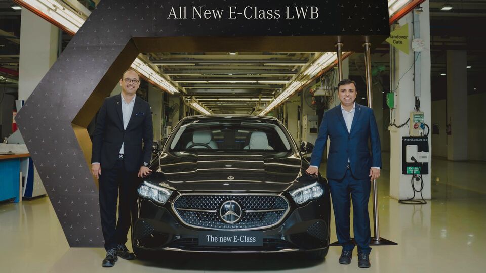 2024 Mercedes-Benz E-Class LWB Production India