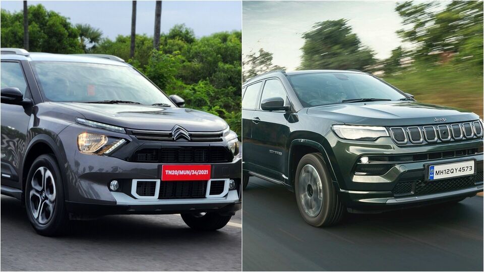 Citroen C3 Aircross Jeep Compass 